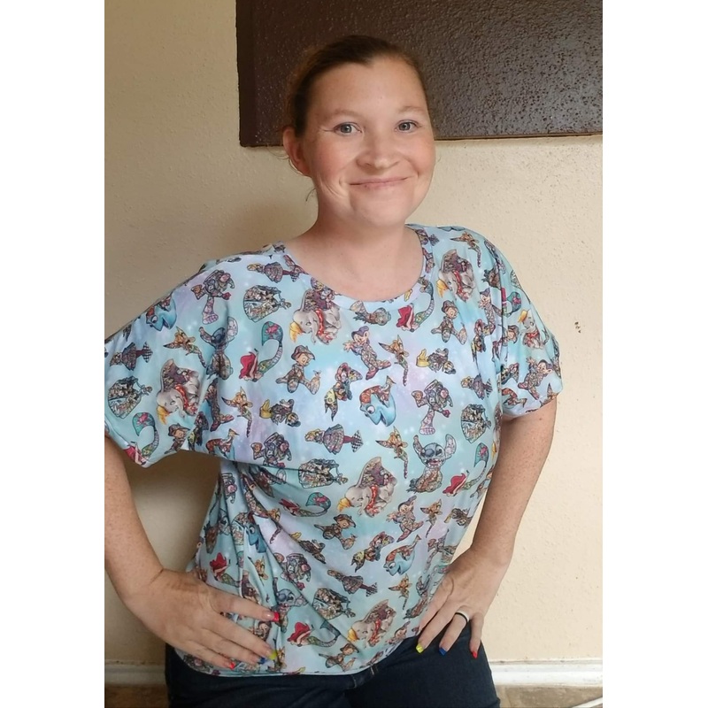 Adult Lounge Top|X-small|Small|Medium|Large|X-large|2XL|Sleeveless|Short Sleeve|Long Sleeve|Petite|Regular|Tall