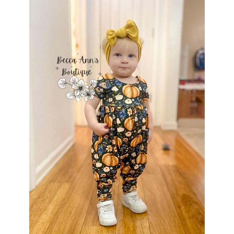 Alleycat Romper|3-6m|6-9m|9-12m|12-18m|18-24m|2T|3T|4T|5T|5/6Y|7/8Y|9/10Y|11/12Y|12/14Y|Spaghetti Tank Straps|Sleeveless|Short Sleeve|Long Sleeve