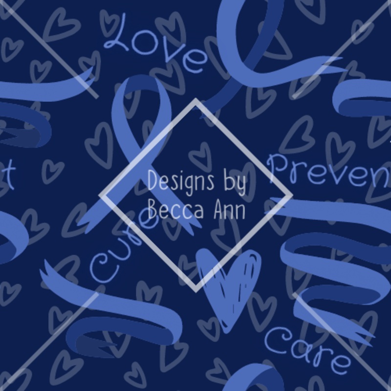 Colon Cancer Awareness Seamless File