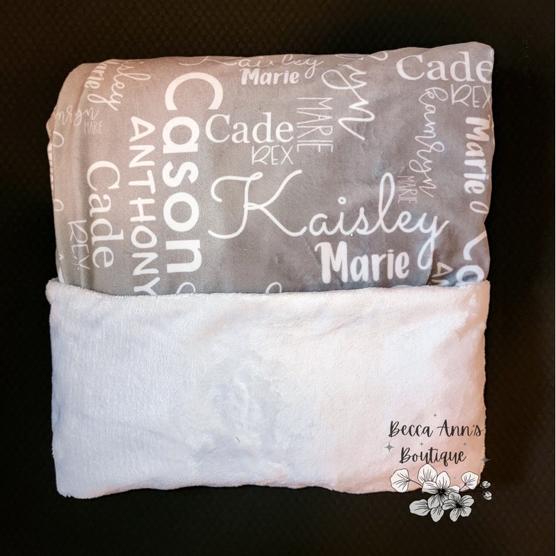 Custom Handmade Blanket|XS|Small|Medium|Large|Single Ply|Double Ply