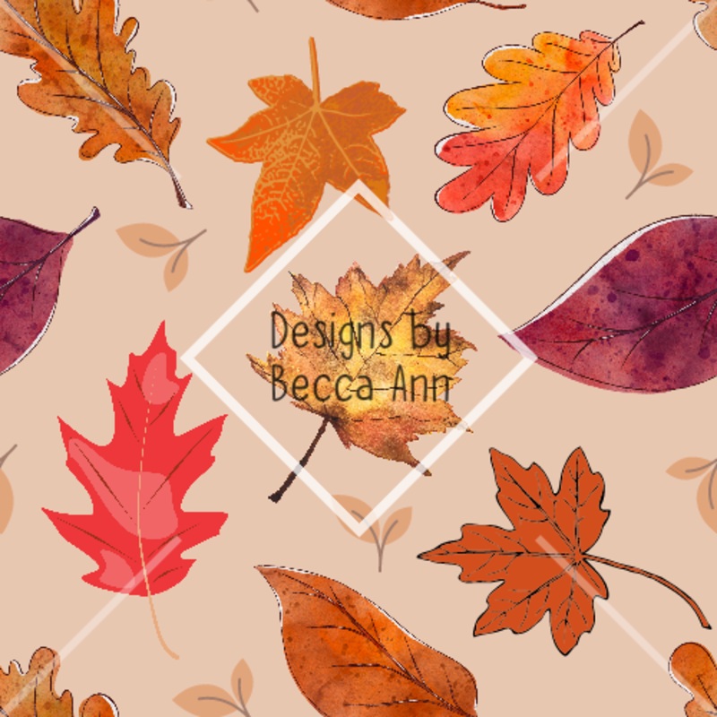 Fall Leaves Seamless File