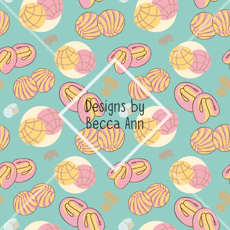 Pan Dulce Pastel Seamless File