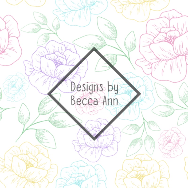 Pastel flowers Seamless File