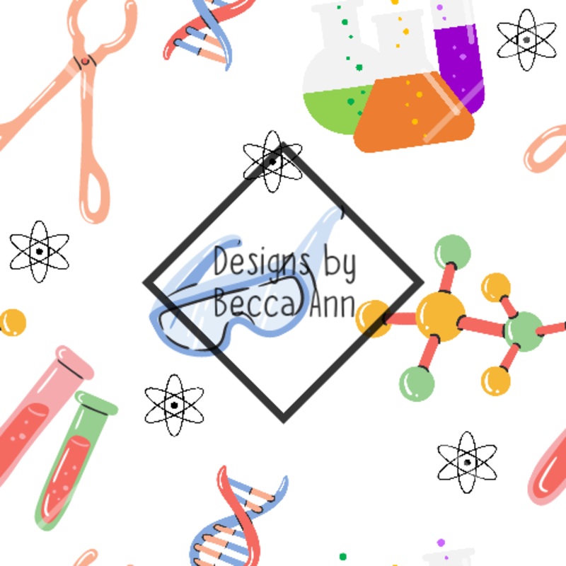 Science Gadgets Seamless File|White|Black|Set (2 files)