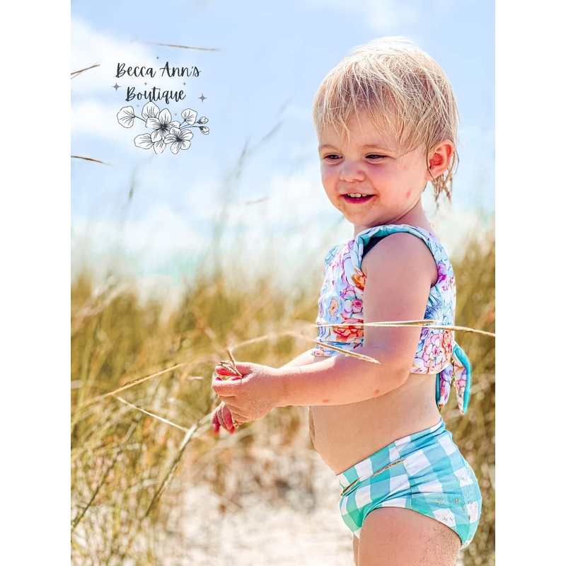 Swim Suit|NB|0-3m|3-6m|6-9m|9-12m|12-18m|18-24m|2T|3T|4T|5T|5/6Y|7/8Y|9/10Y|11/12Y|One Piece Short Sleeve/Sleeveless|One Piece Long Sleeve|2 piece|2 Piece Reversible|Bottoms Only|Top Only|Bubble