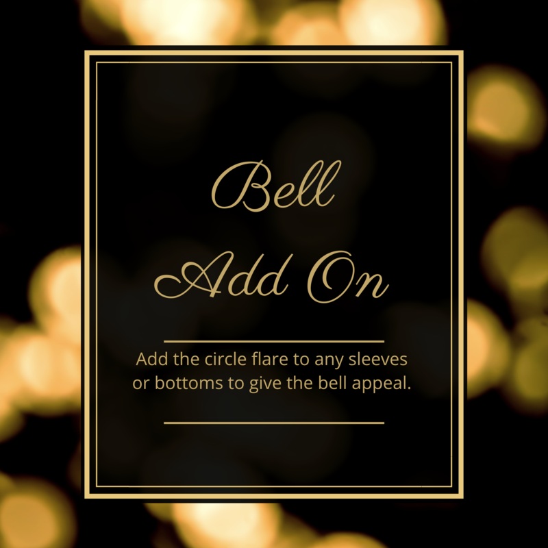Bell Add On|Arm Sleeve Bells|Pant Leg Bells|NB – 5T|5/6Y – 14Y|Adult XXS – M|Adult L – 5XL