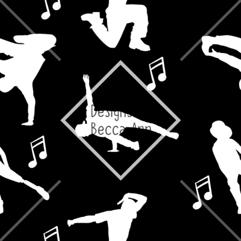 Break Dancers Simple Seamless File