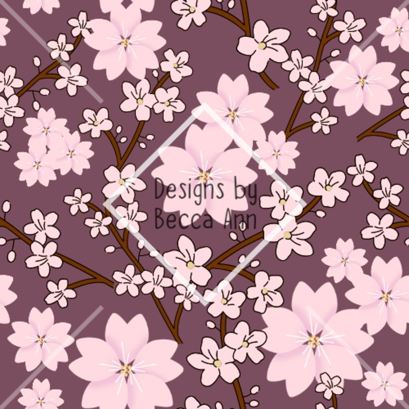 Cherry Blossom Seamless File