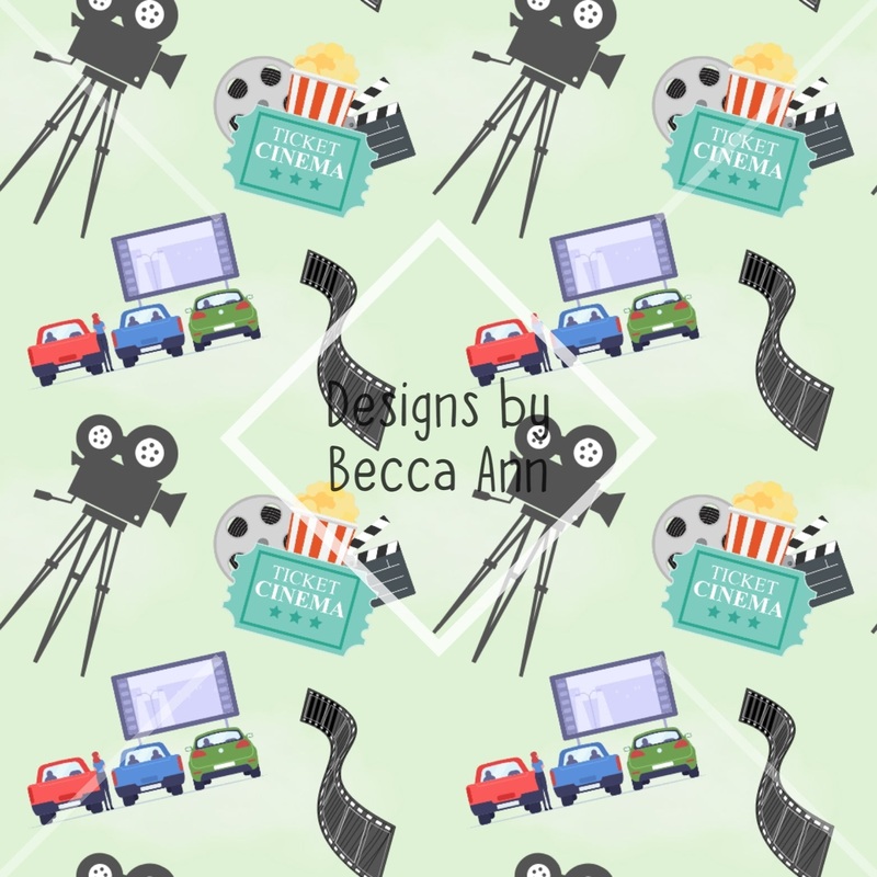 Colorful Movie Night Seamless File
