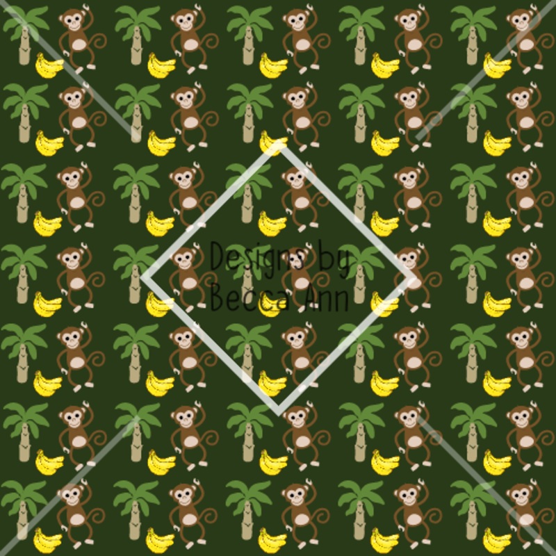 Monkeys and Trees Seamless File