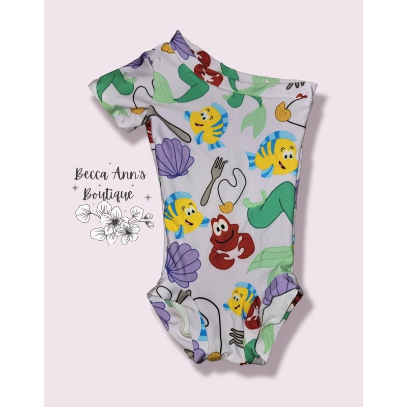 One Sleeve Banded Leotard RTS|18m