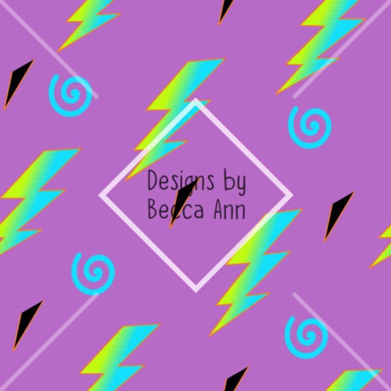 Retro bolts Seamless File|Purple|Blue|Set (2 files)