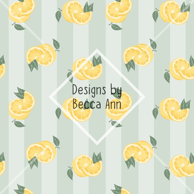 Sage Lemons Seamless File