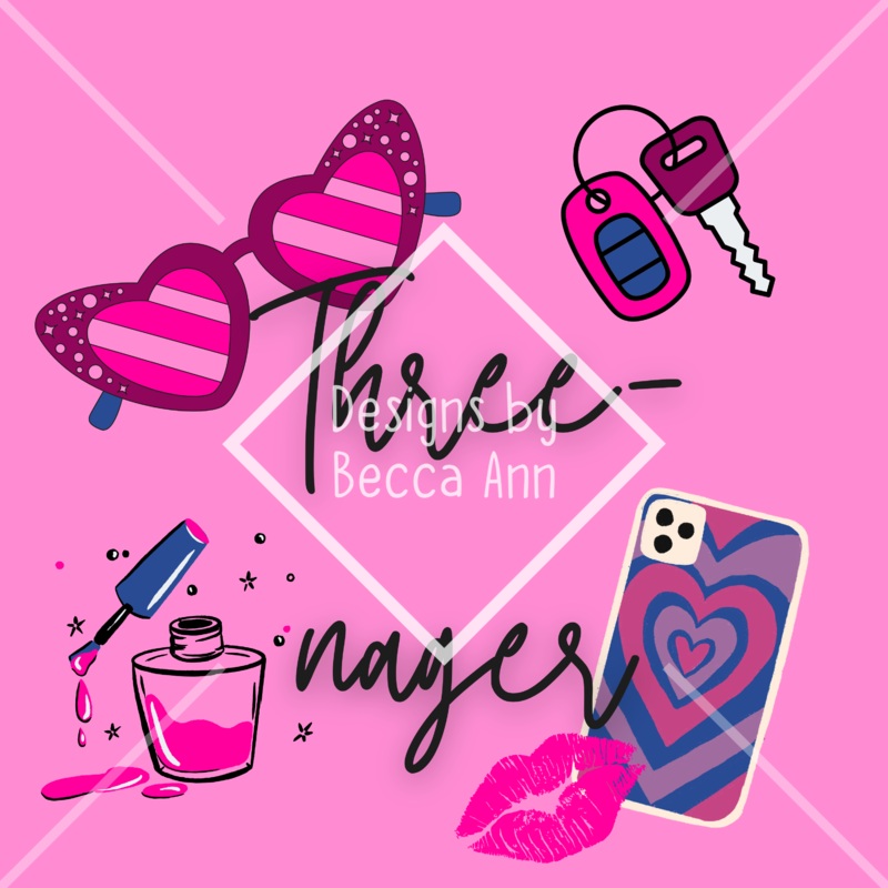 Three-nager Seamless File|Main Seamless|PNG Coordinate|File set (2 Files)