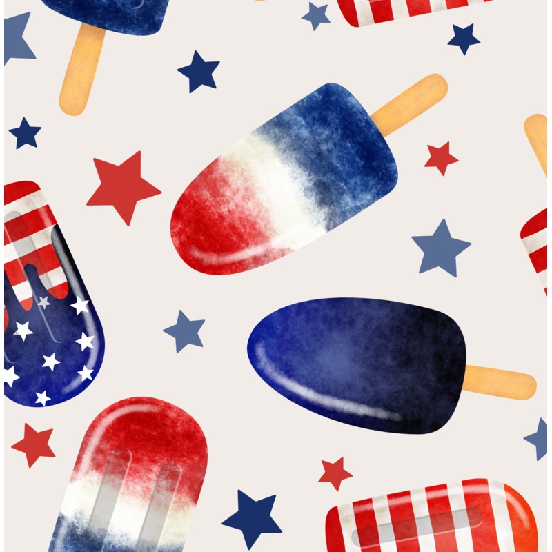 Assorted RWB Popsicles|DBP 230 (standard)|Bullet|Brushed Rib Knit (wide and soft stripes)|Swim|Waffle|Jersey Knit (light and airy)|Holographic (shimmery and shiny)|Medium Athletic (dry fit material)|Stretch Minky (cozy soft)|Thermal|Board Short (non stret