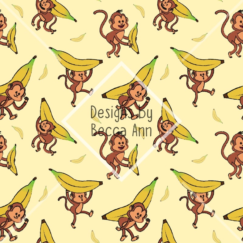 Monkey and Banana Seamless File