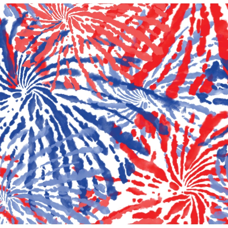 Tie Dye RWB Fireworks|DBP 230 (standard)|Bullet|Brushed Rib Knit (wide and soft stripes)|Swim|Waffle|Jersey Knit (light and airy)|Holographic (shimmery and shiny)|Medium Athletic (dry fit material)|Stretch Minky (cozy soft)|Thermal|Board Short (non stretc