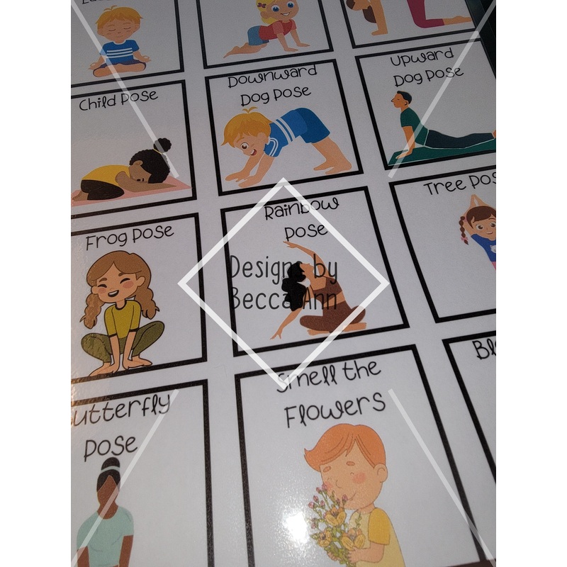 Yoga Poses Poster
