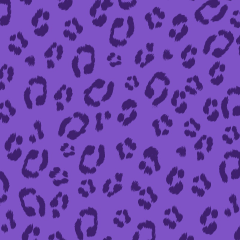 Dark Purple Leopard|DBP 230 (standard)|Bullet|Brushed Rib Knit (wide and soft stripes)|Swim|Waffle|Jersey Knit (light and airy)|Holographic (shimmery and shiny)|Medium Athletic (dry fit material)|Stretch Minky (cozy soft)|Thermal|Board Short (non stretch)
