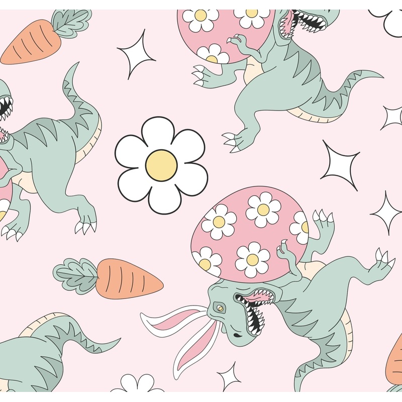 Dinosaur Easter Pink|DBP 230 (standard)|Bullet|Brushed Rib Knit (wide and soft stripes)|Swim|Waffle|Jersey Knit (light and airy)|Holographic (shimmery and shiny)|Medium Athletic (dry fit material)|Stretch Minky (cozy soft)|Thermal|Board Short (non stretch