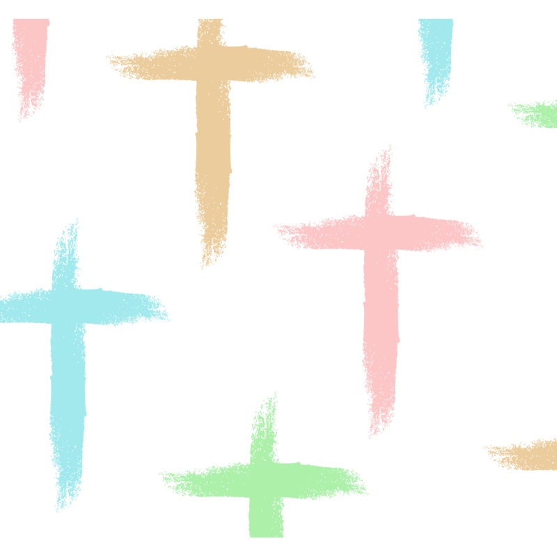 Pastel Crosses|DBP 230 (standard)|Bullet|Brushed Rib Knit (wide and soft stripes)|Swim|Waffle|Jersey Knit (light and airy)|Holographic (shimmery and shiny)|Medium Athletic (dry fit material)|Stretch Minky (cozy soft)|Thermal|Board Short (non stretch)|Mesh