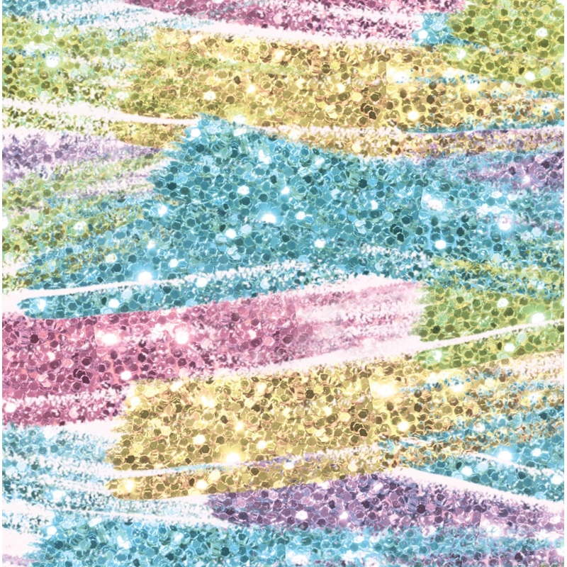 Pastel Glitter Brushstrokes|DBP 230 (standard)|Bullet|Brushed Rib Knit (wide and soft stripes)|Swim|Waffle|Jersey Knit (light and airy)|Holographic (shimmery and shiny)|Medium Athletic (dry fit material)|Stretch Minky (cozy soft)|Thermal|Board Short (non