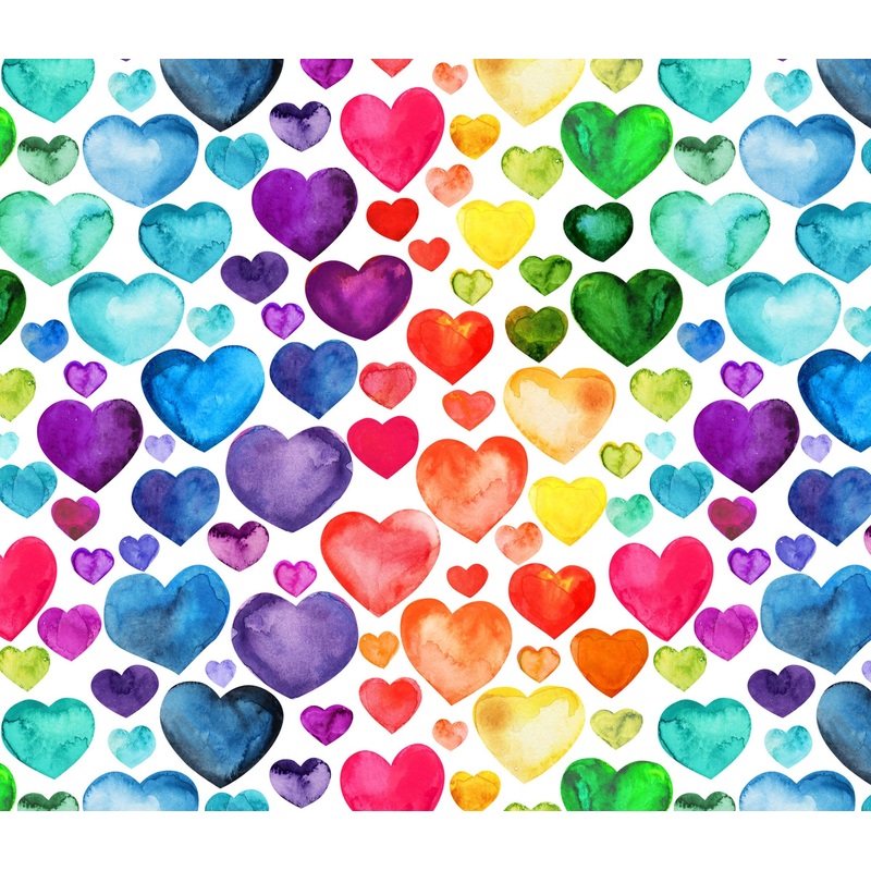Rainbow Assorted Heart|DBP 230 (standard)|Bullet|Brushed Rib Knit (wide and soft stripes)|Swim|Waffle|Jersey Knit (light and airy)|Holographic (shimmery and shiny)|Medium Athletic (dry fit material)|Stretch Minky (cozy soft)|Thermal|Board Short (non stret