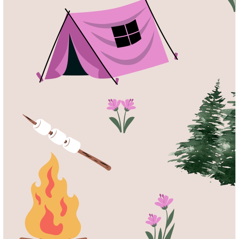 Tent Camping Pink|DBP 230 (standard)|Bullet|Brushed Rib Knit (wide and soft stripes)|Swim|Waffle|Jersey Knit (light and airy)|Holographic (shimmery and shiny)|Medium Athletic (dry fit material)|Stretch Minky (cozy soft)|Thermal|Board Short (non stretch)|M