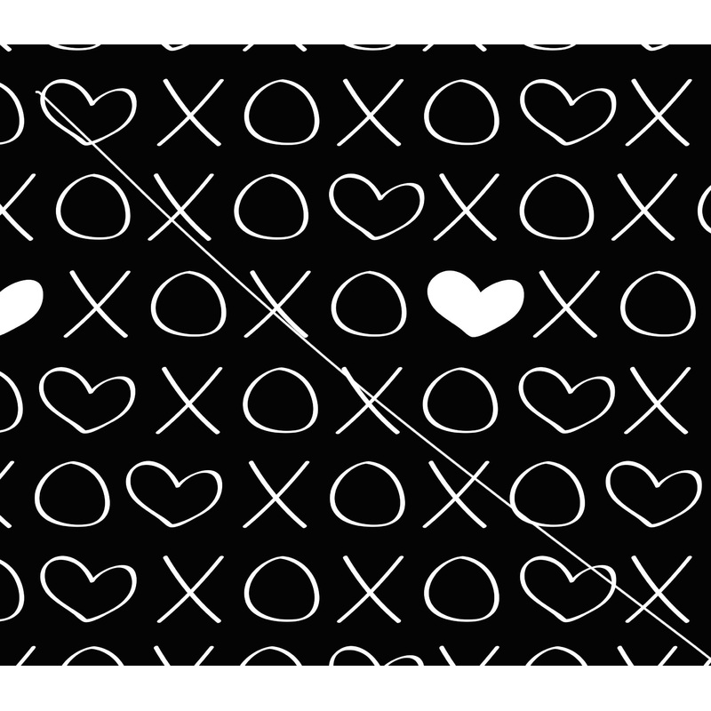 XO on Black|DBP 230 (standard)|Bullet|Brushed Rib Knit (wide and soft stripes)|Swim|Waffle|Jersey Knit (light and airy)|Holographic (shimmery and shiny)|Medium Athletic (dry fit material)|Stretch Minky (cozy soft)|Thermal|Board Short (non stretch)|Mesh (s