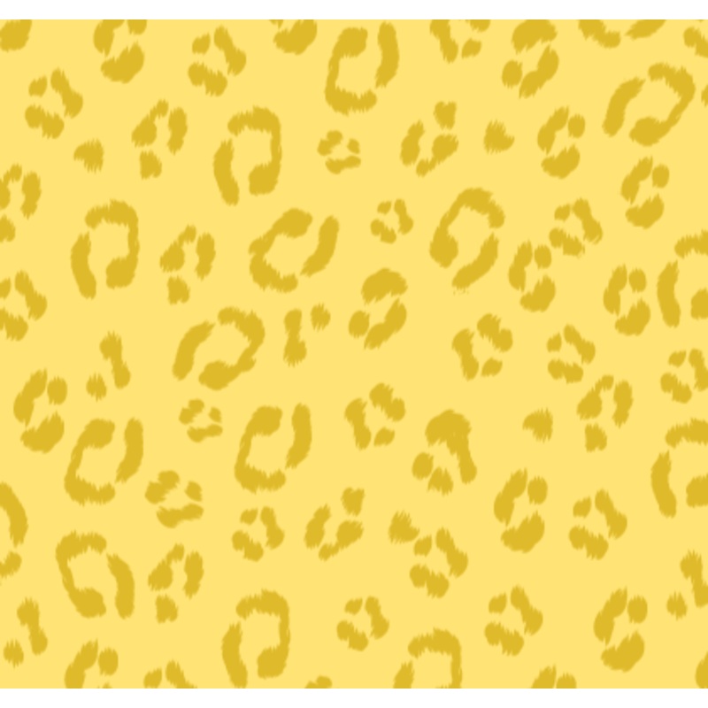 Yellow Leopard|DBP 230 (standard)|Bullet|Brushed Rib Knit (wide and soft stripes)|Swim|Waffle|Jersey Knit (light and airy)|Holographic (shimmery and shiny)|Medium Athletic (dry fit material)|Stretch Minky (cozy soft)|Thermal|Board Short (non stretch)|Mesh