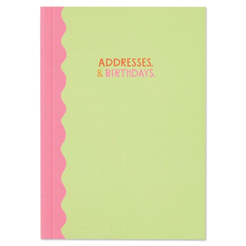 Addresses and Birthdays Notebook