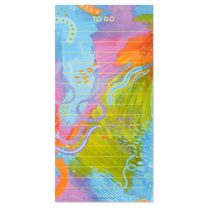 Canvas Waves List Pad|Non Magnetised|Magnetised