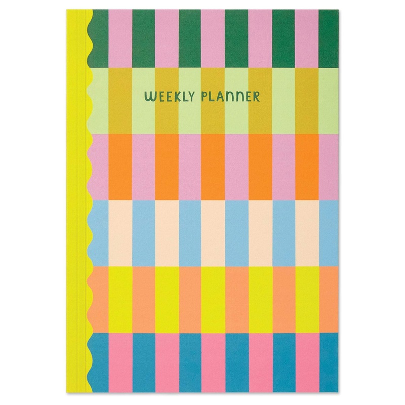 Coloured Blocks Weekly Planner