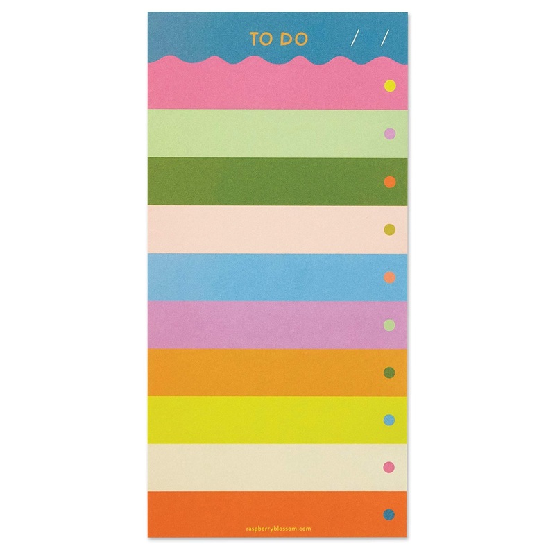 Rainbow Wave ‘To Do’ List Pad
