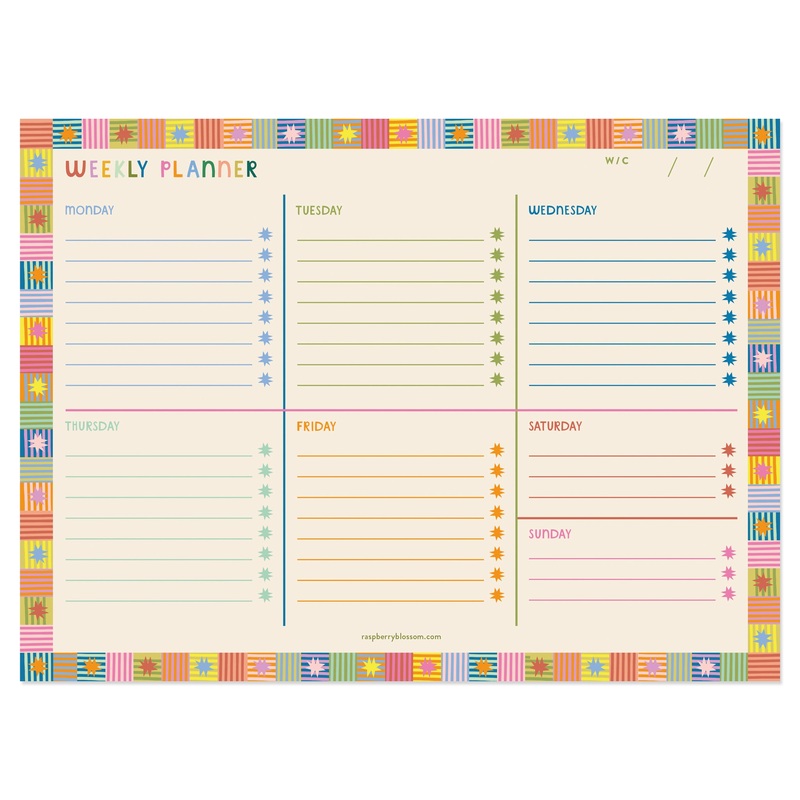 Weekly Planner Stars and Stripes