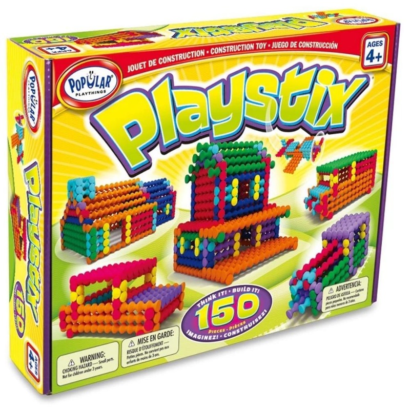 Popular Playthings Playstix – 150 pcs Set
