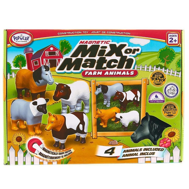 Popular Playthings Mix or Match Animals Farm