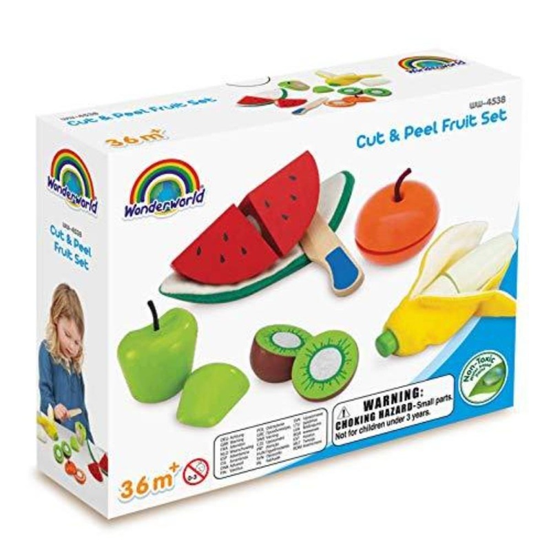 Wonderworld Cut & Peel Fruit Set