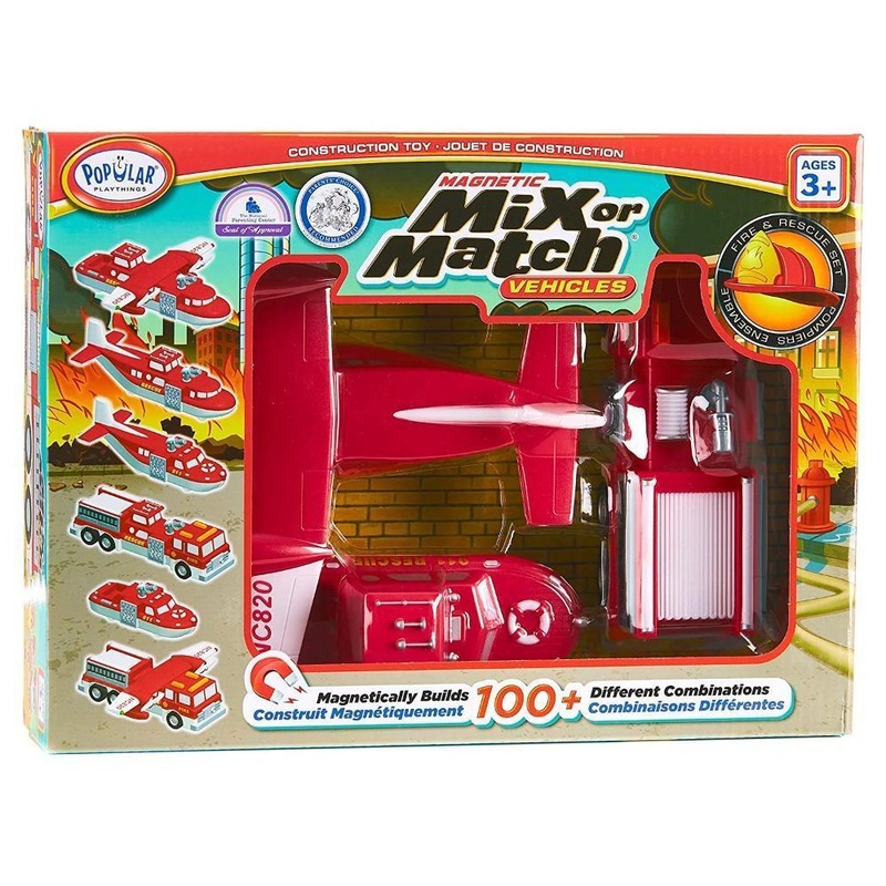 Popular Playthings Mix or Match Vehicles Fire & Rescue