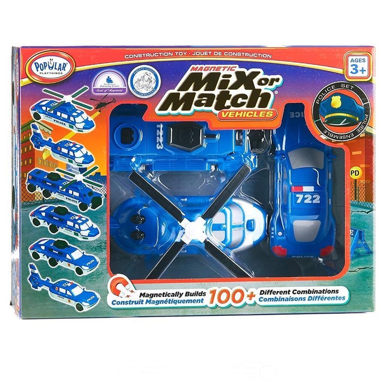 Popular Playthings Mix or Match Vehicles Police
