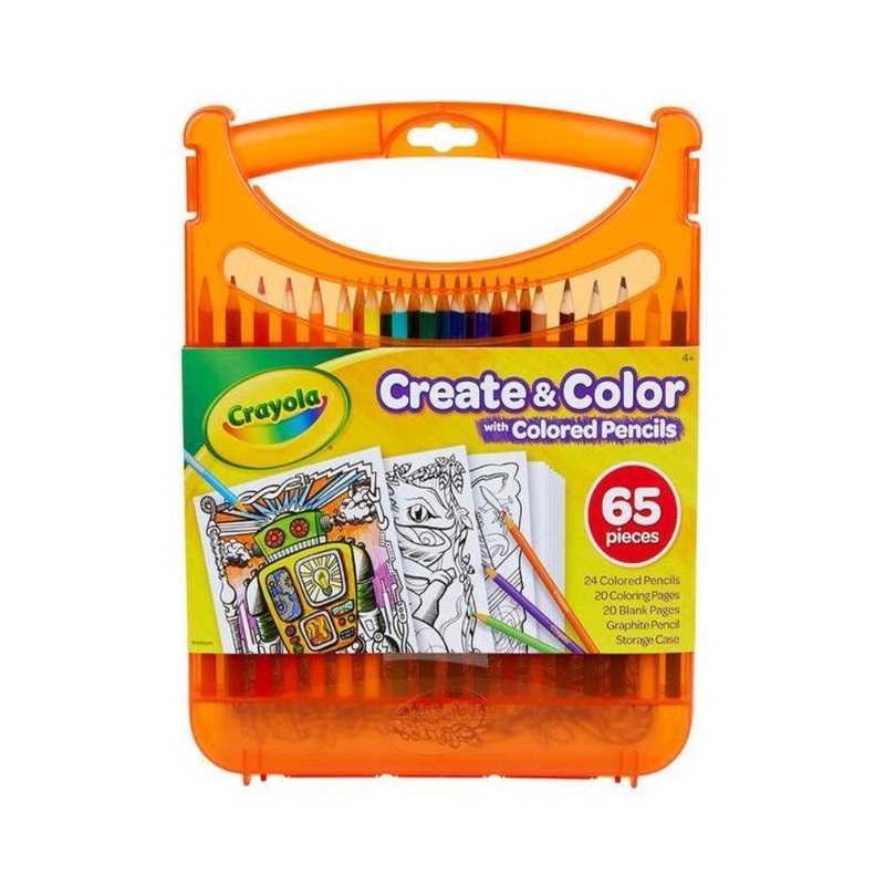 Crayola Create and Color with Colored Pencils