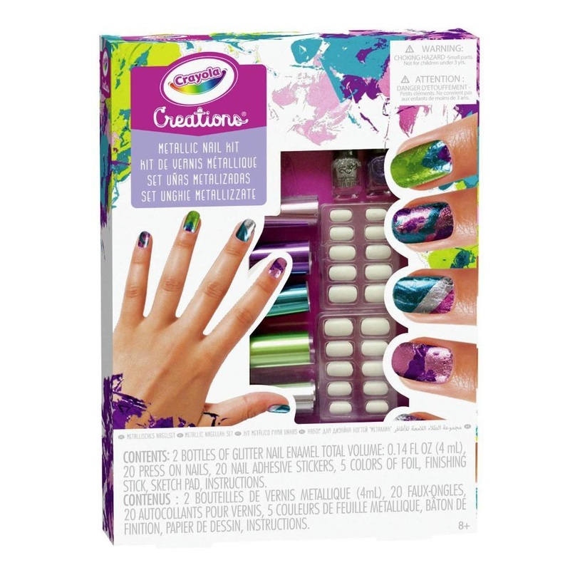 Crayola Creations Metallic Nail Kit