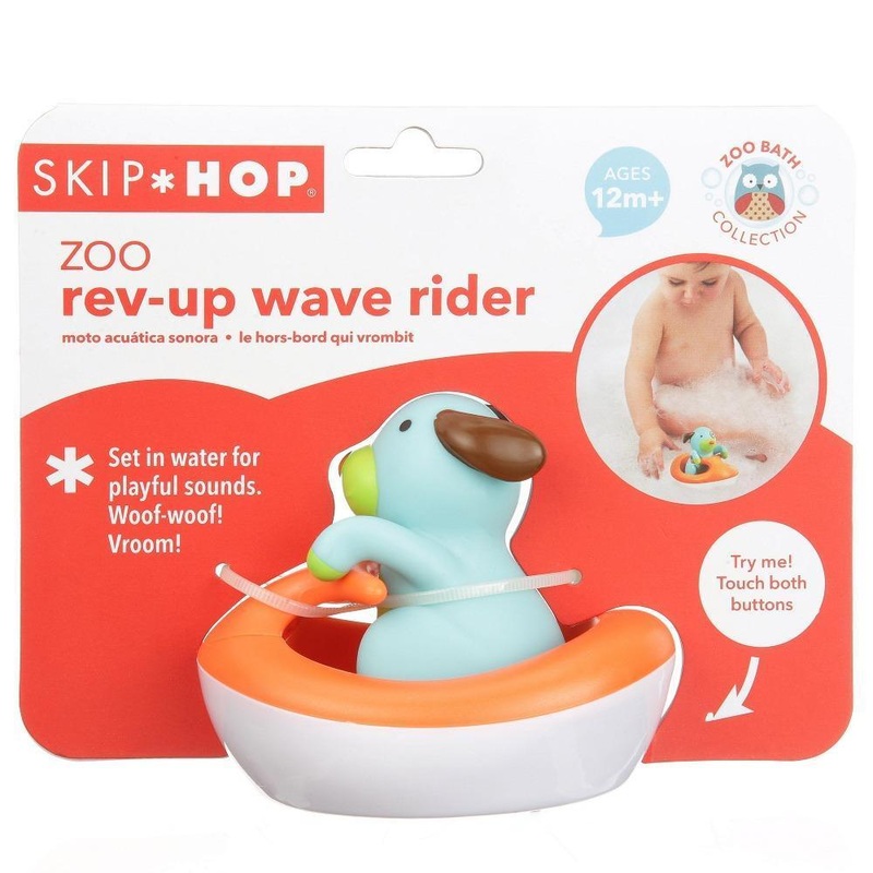 Skip Hop Zoo Bath Rev-Up Wave Rider