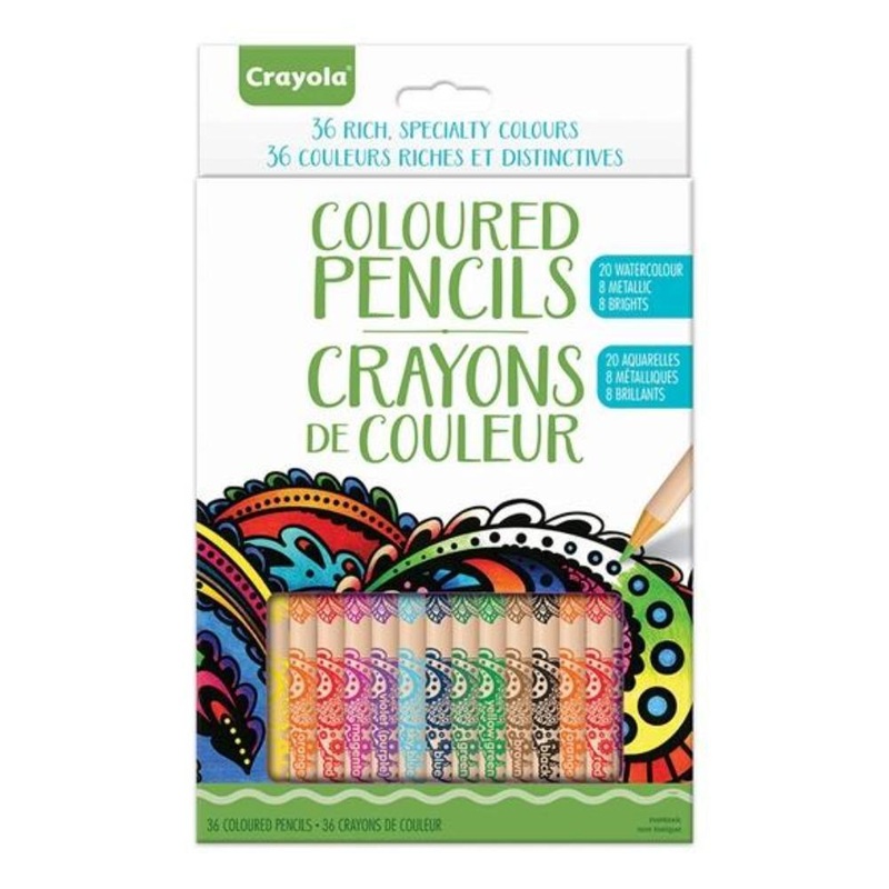 Crayola Colored Pencil Set, 36-Colors