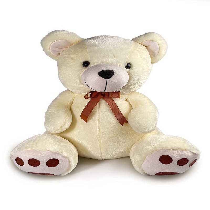 Mirada 55cm Jumbo Teddy Bear Soft Toy – Butter