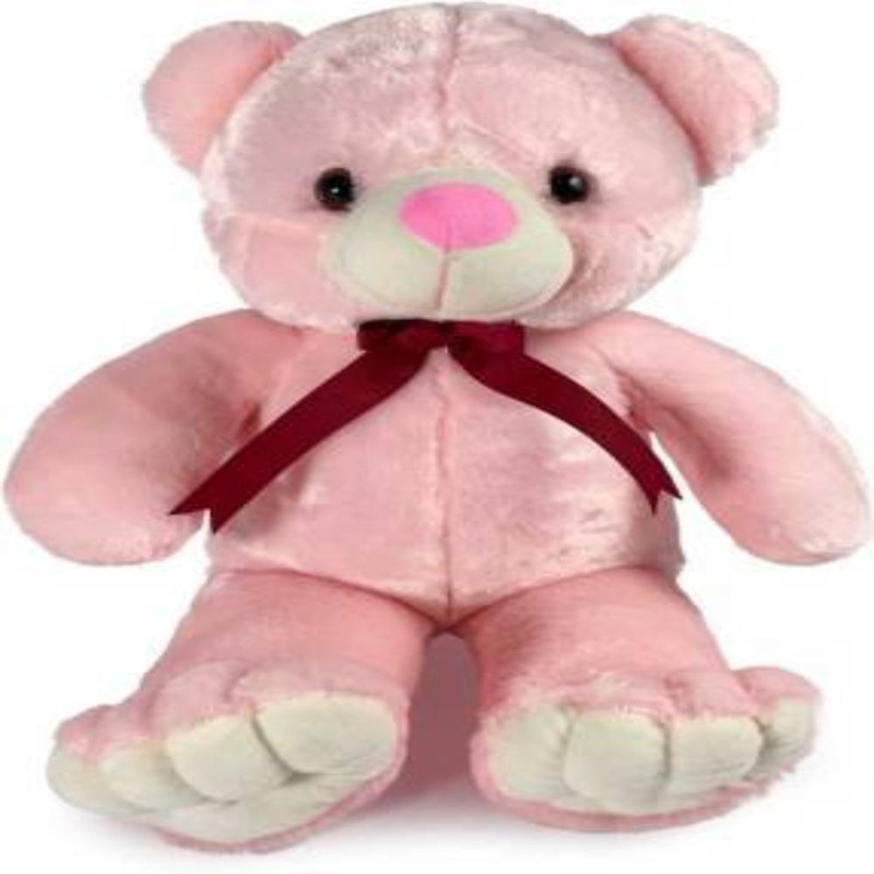 Mirada Floppy Teddy Bear – 60 cm  (Pink)