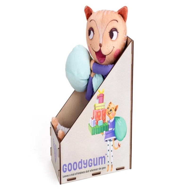 Chalk & Chuckles Caring Cats Goodygum Plush