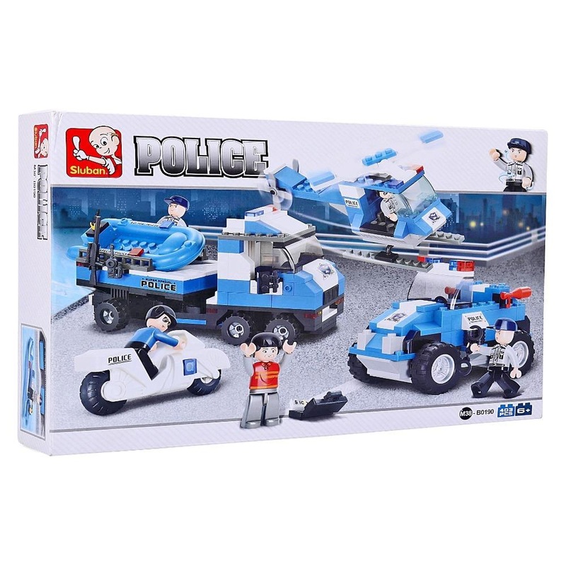 Sluban M38-B0190 Emergency Action Blocks Toy Set – 403 Pieces