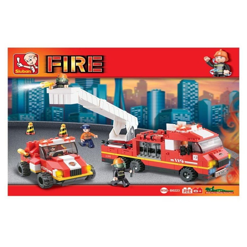 Sluban M38-B0223 Special Fire Brigade Building Block Set – 368 Pieces