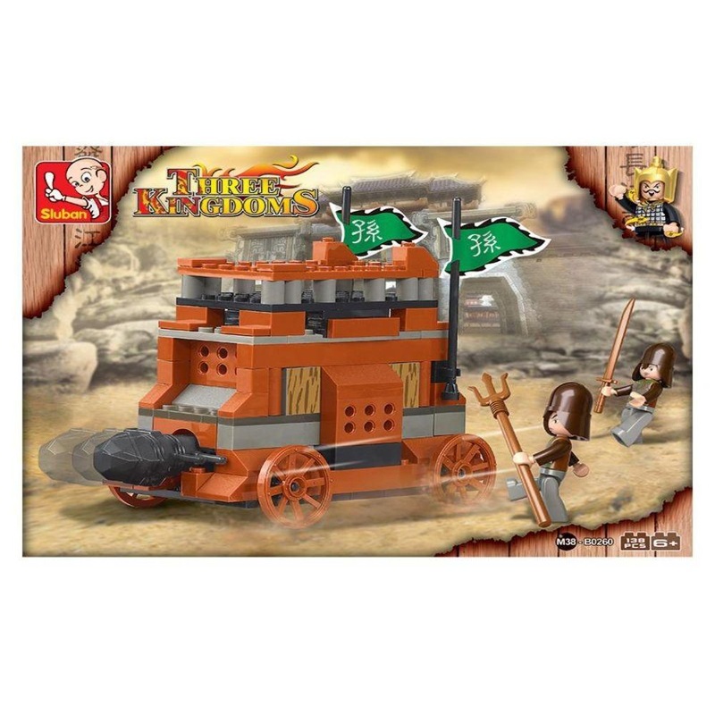 Sluban M38-B0260 Three Kingdoms Red Cliff Construction Blocks Set – 138 Pieces
